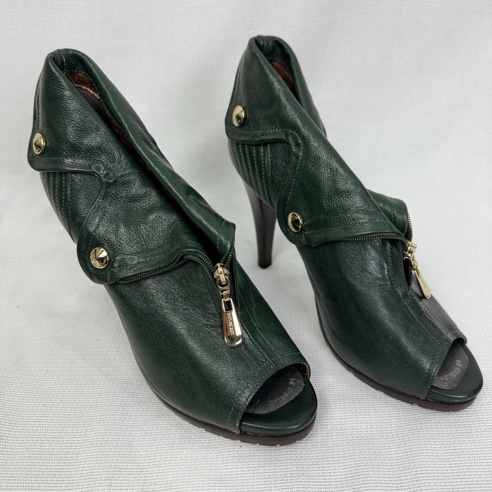 Luz  Da Lua Fashion Booties Green Size 38 EURO‎ 7.5 US